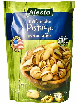 Фісташка Alesto смажені солені 70 g