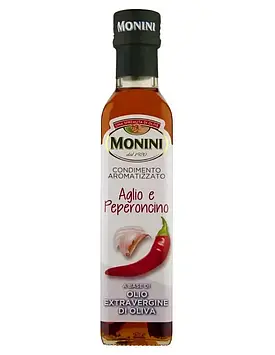 Оливкова олія з з перцем чилі 250мл Monini Extra Vergine