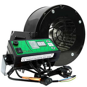 Комплект автоматики TAL RT-22 та вентилятора Nowosolar NWS-75 для твердопаливного котла, фото 1