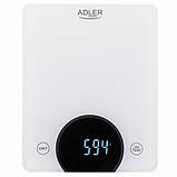 Ваги кухонні Adler AD 3173 white 10 кг, фото 3