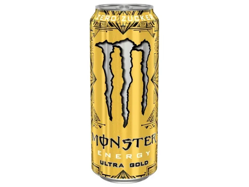 Енергетик Monster Ultra Gold Pineapple (Zero Zuker) 500 ml, фото 1