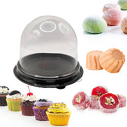 Контейнер пластиковий 85 PET HF для кексів і тістечок - 50 шт/уп / Пластикова упаковка для кексів