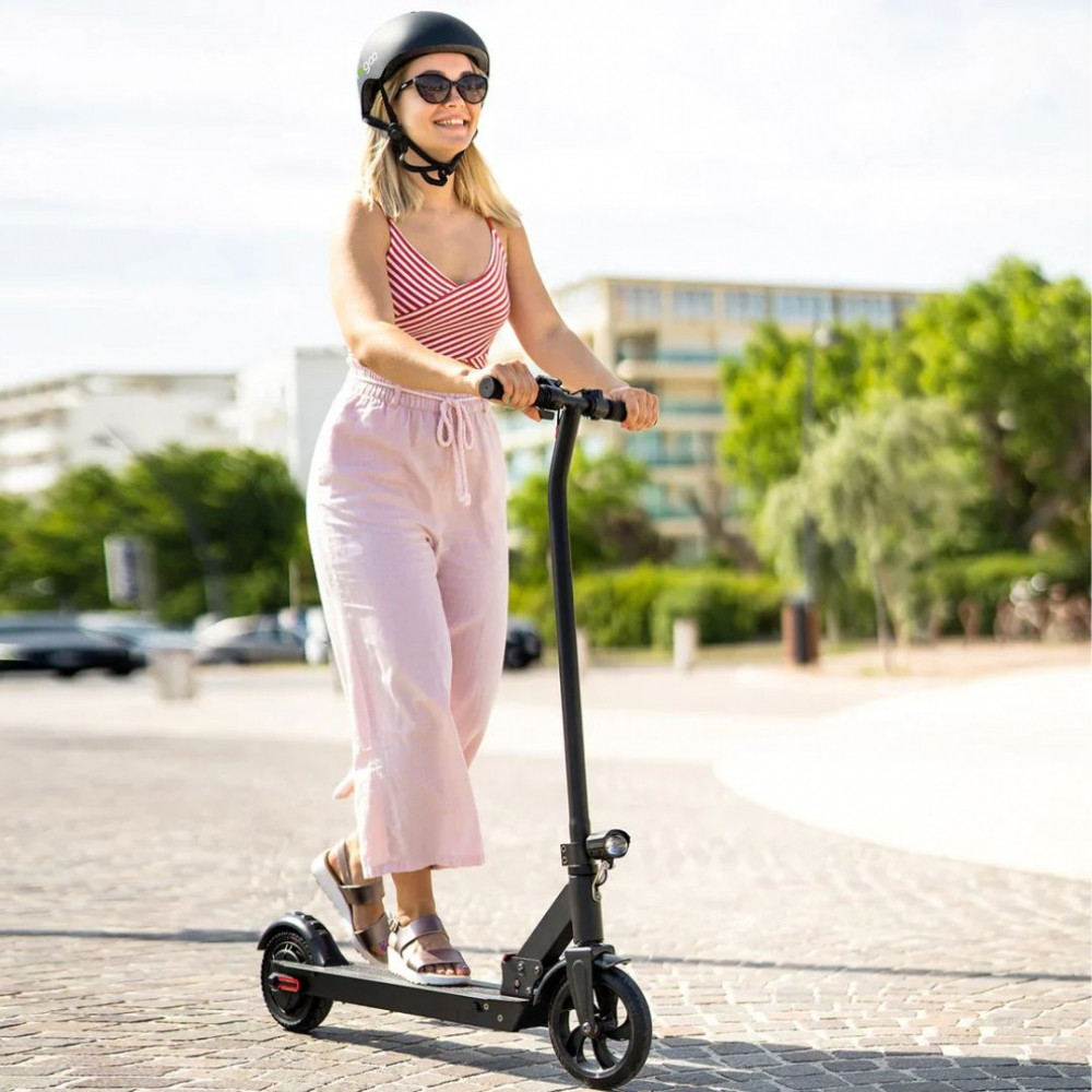 Електросамокат Windgoo T10 до 120 кг, 25 км/год, потужний до 30 км, складаний, амортизація, LED-дисплей, для міста