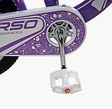 Велосипед двоколісний Corso Nice на 14 дюймів, Violet 14021, фото 5