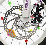 Велосипед двоколісний Corso Nice на 14 дюймів, Violet 14021, фото 7