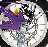 Велосипед двоколісний Corso Nice на 14 дюймів, Violet 14021, фото 6