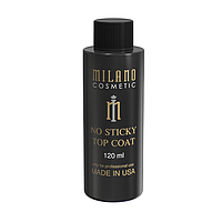 Milano Cosmetic Топ без липкого шару для гель-лака No Sticky Top Gel, 120 мл