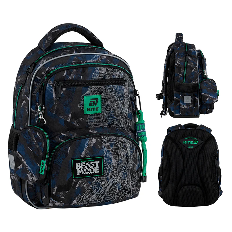 Рюкзак шкільний Kite Education Beast Mode K25-773M-3