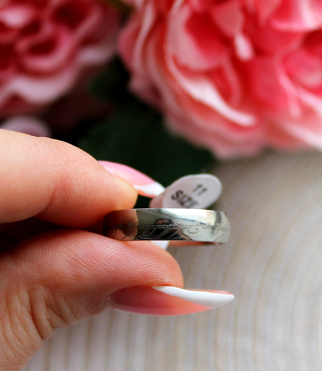 Каблучка "Володар перснів" , розмір 21 , колір срібло, фото 1