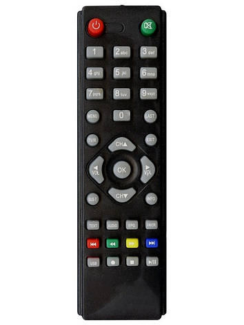 Пульт DVB-T2 World Wision T37/ T54M/ T57, Amiko T58/T54, Hyundai H-DVB03T2, D-Color DC1201HD mini, фото 1