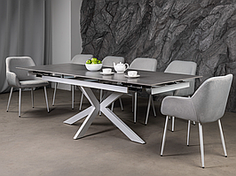 Керамічний стіл Тіціано TML-1150 делікато грей + білий