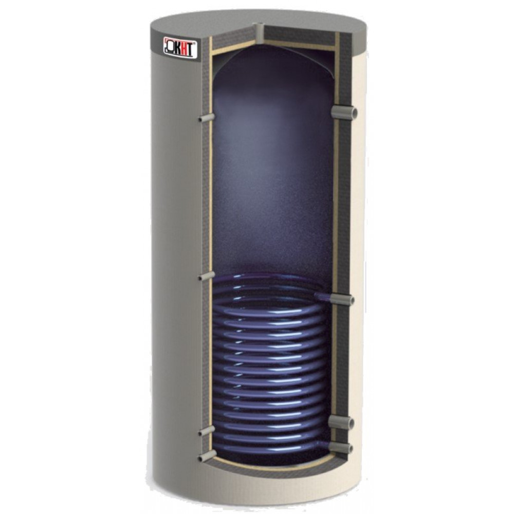 Буферна ємність КНТ ЕА-01-750-2/180-P80 з теплообмінником, фото 1