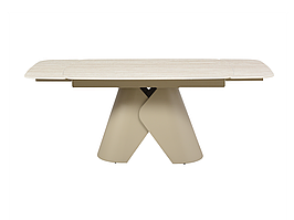 Керамічний стіл Паріс TML-997-1 серпегіант + бежевий