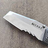 Ніж CRKT Folding Razel 4035 Tanto (танто) напівсерейтор 8Cr14MoV, фото 3