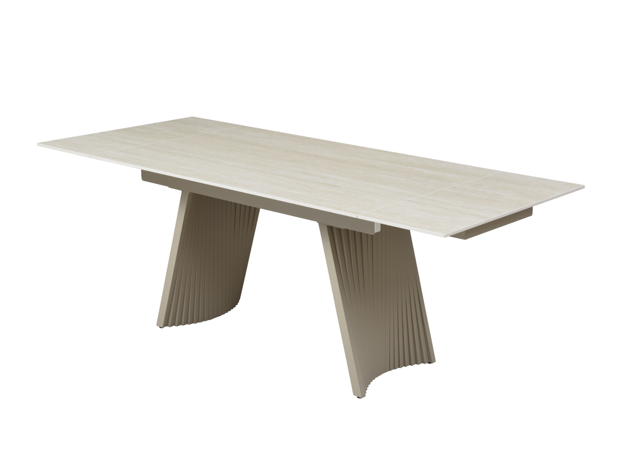 Керамічний стіл Олімпія TML-985 крема марфіль + бежевий