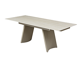 Керамічний стіл Олімпія TML-985 крема марфіль + бежевий