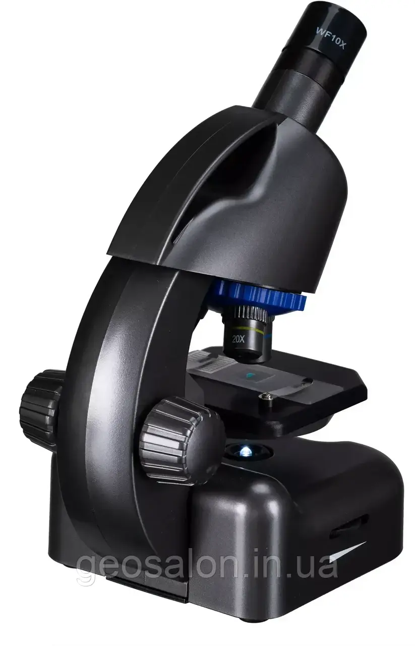 Мікроскоп Bresser Junior CM-04 100x-900x Black з набором для дослідів і адаптером для смартфона