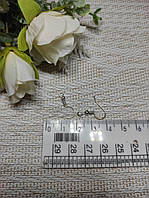 Заготовки для сережок Швенза срібна (пара) SEA-0009