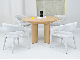 Стіл шпоноване МДФ Естер TM-230 ясень