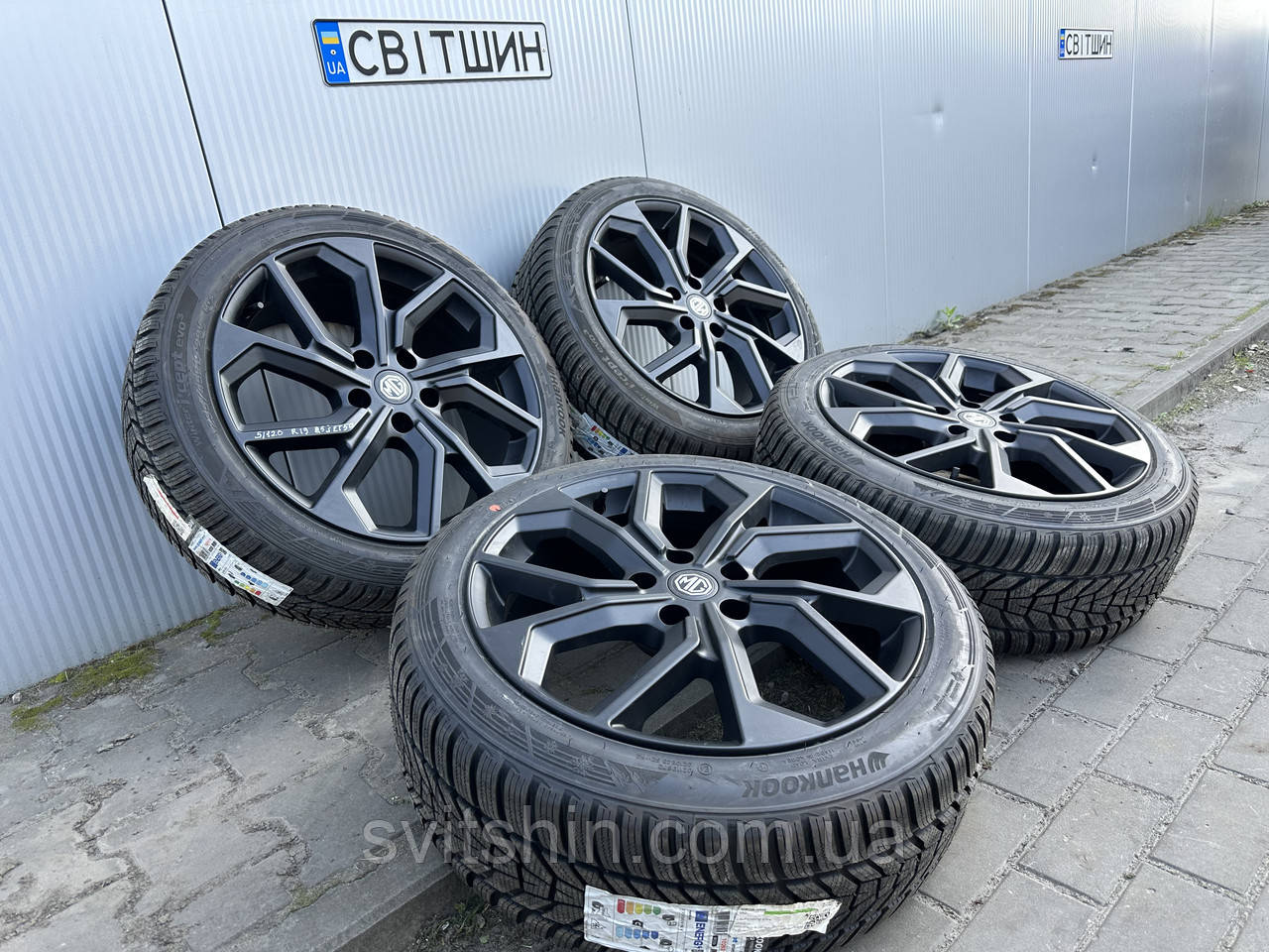 Диски на MG HS 5/120 R19 8.5J ET50+нові 235/45R19 Hankook Evo3, фото 1