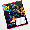 Зошит шкільний в лінію 12 аркушів Лідер, Мотокрос, фото 3