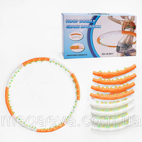 Обруч масажний Хула Хуп Hula Hoop 8 секцій, фото 1