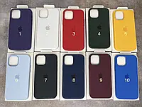 Чохол Silicone Case MagSafe + Animation Full Size iPhone 12 / 12 Pro / Силіконовий чохол для Айфон / Анімація