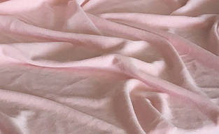 Велюр х/б пудрового кольору