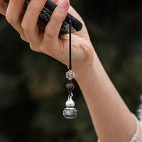 Срібний Оригінальний Креативний Модний Шикарний брелоки підвіска гарбуз з кристалами