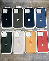 Чохол Silicone Case MagSafe + Animation Full Size iPhone 15 Pro / Силіконовий чохол для Айфон