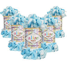 Упаковка Alize Puffy Color, No5924, 5 шт.