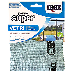 Серветка з мікрофібри для скла супер Ірдже IRGE super 30*30см 144шт/ящ (Код: 00-00017556)