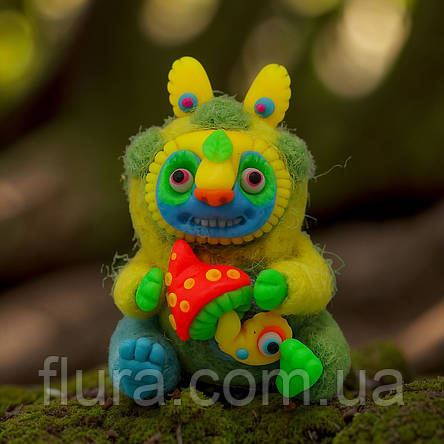 Фігурка ручної роботи з валяної вовни для дому / HandMade іграшка оберіг у подарунок, фото 1