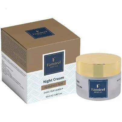 Нічний крем для обличчя Famirel Hyaluronic Acid Extra Hydration 50мл, фото 1