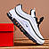Чоловічі Кросівки Nike Air Max 97 білі з чорним, фото 4