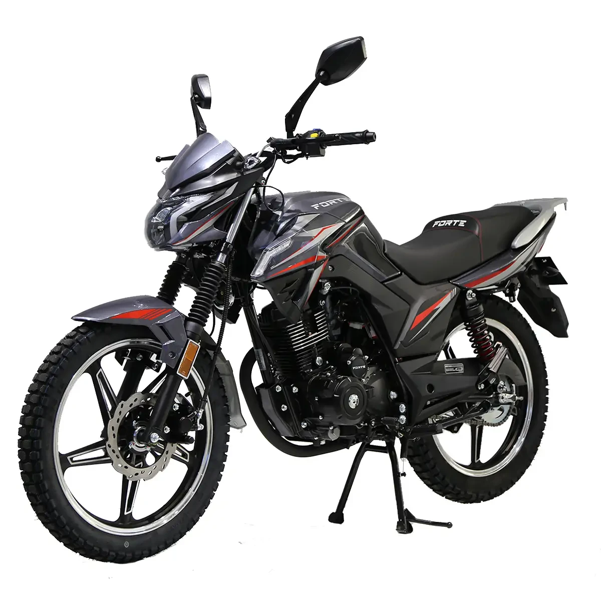 МОТОЦИКЛ FT 200EN Forte Об'єм 200 см3 шини 18"/18" 14к.с. купити в інтернет-магазині дешево