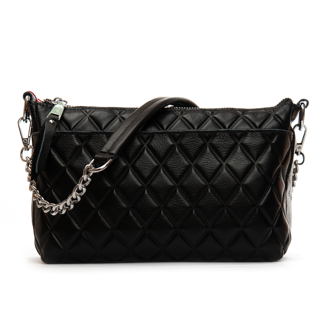 Cумка жіноча шкіряна  8912-10 black.Купити сумки жіночі із натуральної шкіри trandbags.com.ua