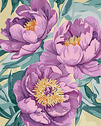 Картина за номерами ArtCraft Лілові квітки (ACR-13161-AC) 40 х 50 см