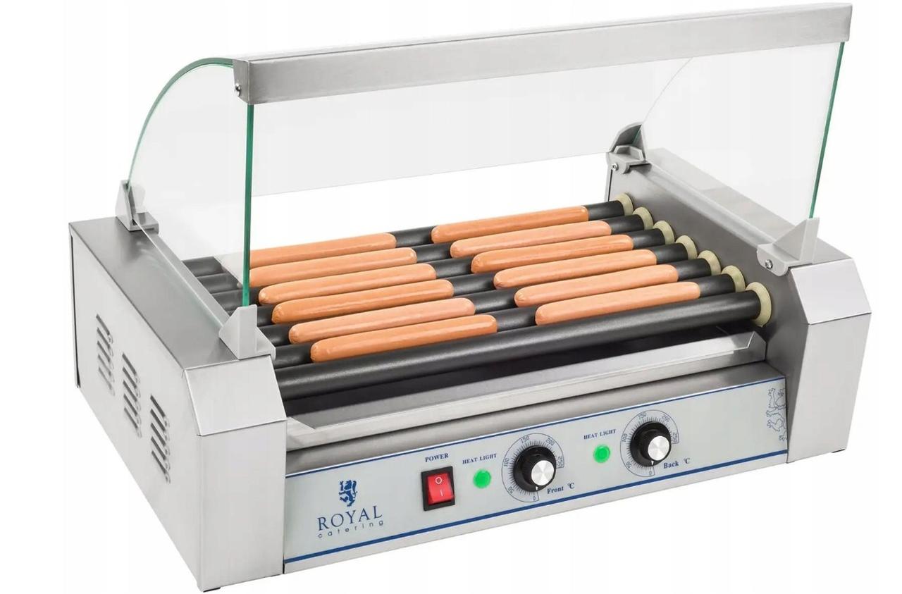 Роликовий гриль для ковбасок 1400 Вт ROYAL CATERING RCHG-7T, фото 1
