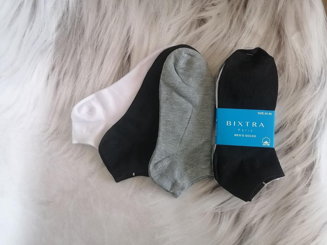 Чоловічі шкарпетки короткі демісезонні 3 кольори, фото 1