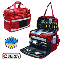 Сумка укладка спасателя ДСНС фельдшера врача скорой помощи, медицинский органайзер для лекарств медсестры