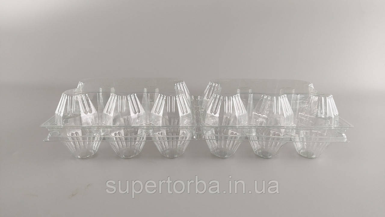 Паковання для курячих яєць 12 комірок (50 шт.), фото 1