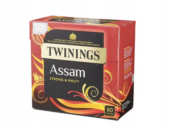 Англійський чай Twinings ASSAM 80 шт. 200 г Великобританія, фото 1