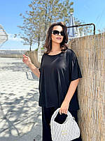 Легкий костюм великого розміру весна-літо, фото 9