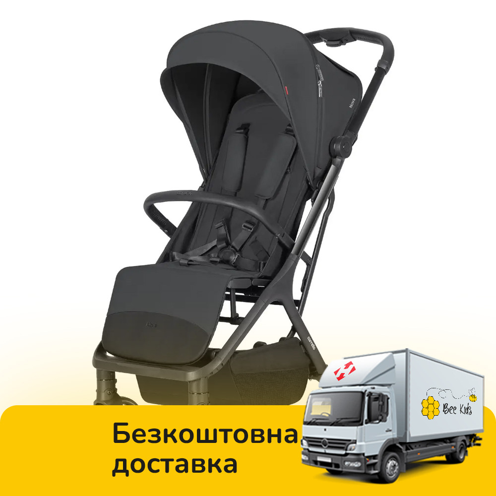 Коляска прогулянкова дитяча CARRELLO Nova CRL-5524 Marengo Grey Сіра, фото 1