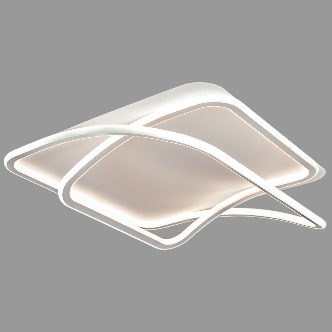 Люстра стельова біла 80W (87-1012 WH)
