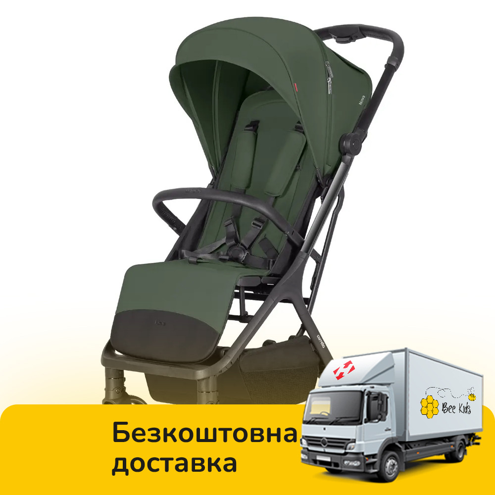 Коляска прогулянкова дитяча CARRELLO Nova CRL-5524 Aspen Green Зелена, фото 1