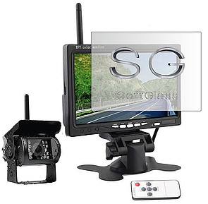 Бронеплівка для на екрану системи керування транспортом зносостійка поліуретанова SoftGlass