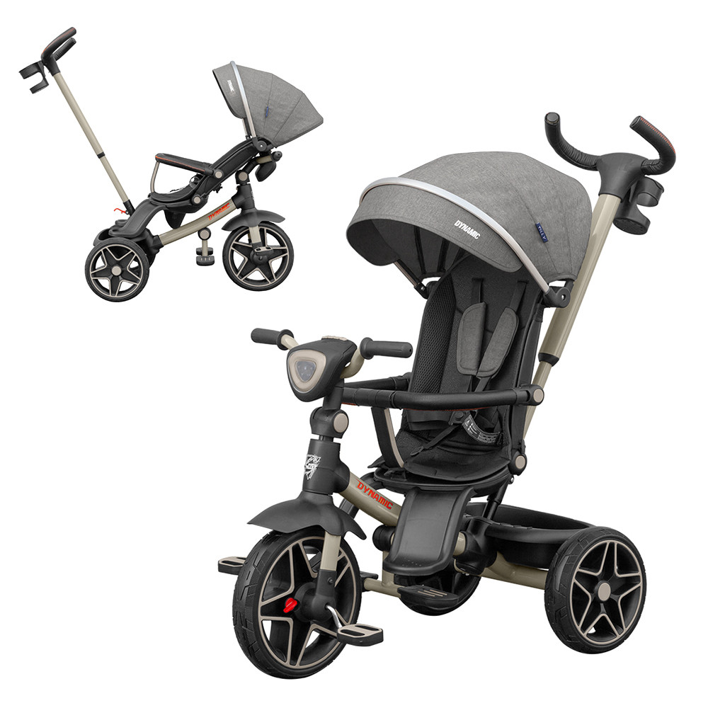 Триколісний велосипед Tilly Dynamic T-3810, Grey