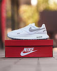 Кросівки для бігу чоловічі текстильні Nike Air Zoom білі Спортивні легкі кросівки найк якісні для хлопця, фото 7